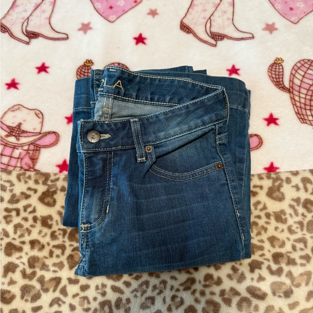 Kimes Ranch Boot Cut Blue Jeans Premium Denim